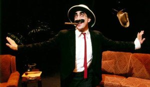 Frankly, one of Groucho’s most recognizable poses. Photo: Kravis Center